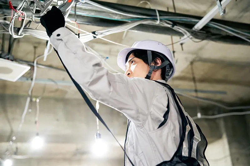 電気設備工事の作業員/京都支社